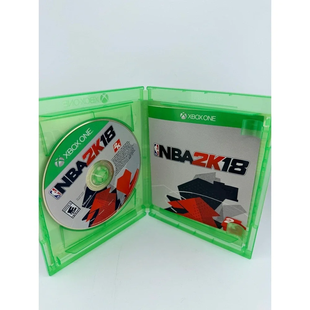 NBA 2K18 Xbox One 2017 Basketball Video Game Kyrie Irving Cover CIB Excellent